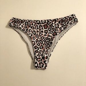 Leopard Print Bikini Bottoms